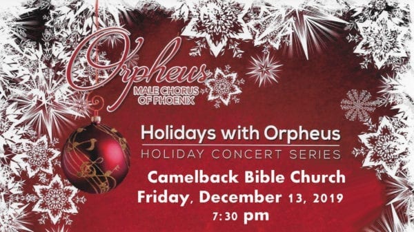 Holidays with Orpheus:  Senior 65+ - Camelback Bible Church