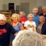 Orpheus members spent some time packing food for the underprivileged at Feed My Starving Children